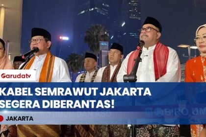 Payung Hukum Resmi Berlaku! Gubernur Pramono Kunci Kabel Semrawut Jakarta Jadi Agenda Prioritas
