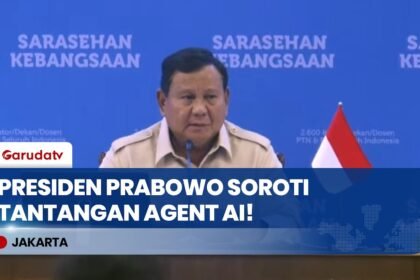 Respons Tantangan AI! Presiden Prabowo Dorong Kampus Jadi Pusat Inovasi Teknologi Masa Depan