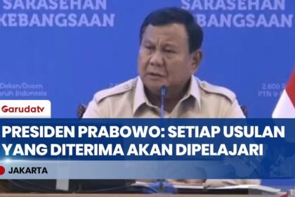 Presiden Prabowo Bongkar Rahasia Negara Sukses: Harus Berani Akui Kekurangan