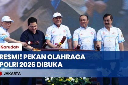 Resmi Dibuka! Wakapolri Lepas Community Fun Run Tandai Dimulainya Pekan Olahraga Polri 2026