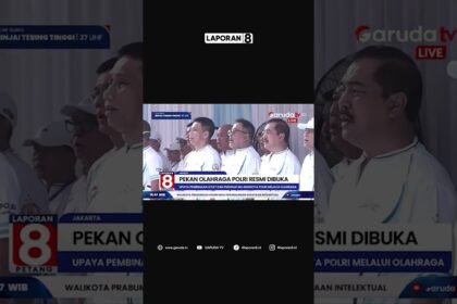 Resmi Dibuka! Wakapolri Lepas Community Fun Run Tandai Dimulainya Pekan Olahraga Polri 2026
