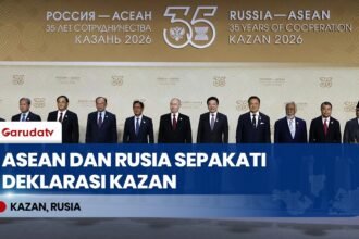 Bertemu Delegasi 11 Negara ASEAN, Vladimir Putin Sahkan Deklarasi Kazan di Rusia