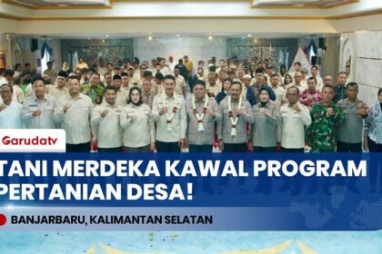Kawal Program Pertanian Desa: Tani Merdeka Siap Jadi Mata dan Telinga Pemerintah di Kalsel
