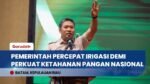 Dobrak Hambatan Regulasi, Wamentan Sudaryono Percepat Perbaikan Irigasi Demi Swasembada Pangan
