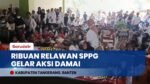 Suara Emak-emak Tangerang! Ribuan Relawan Dapur SPPG Gelar Aksi Damai Dukung Keberlanjutan MBG