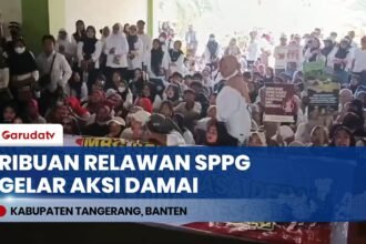 Suara Emak-emak Tangerang! Ribuan Relawan Dapur SPPG Gelar Aksi Damai Dukung Keberlanjutan MBG