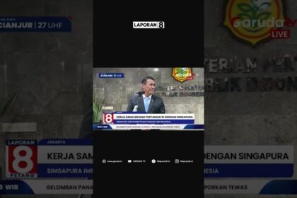 Sinergi Bilateral RI Singapura Dongkrak Ekspor Komoditas Pangan dan Kolaborasi Teknologi Pertanian