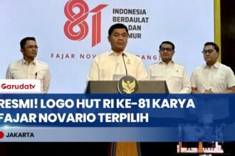 Logo HUT ke-81 RI Karya Desainer Padang Menang dengan 44,73 Persen Suara