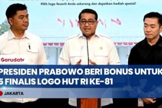 Presiden Prabowo Beri Bonus Khusus untuk Lima Finalis Sayembara Logo HUT ke-81 RI