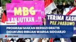 Ribuan Warga Sidoarjo Gelar Aksi Damai Dukung Program Strategis Presiden Prabowo