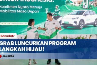 Dukung Net Zero Emission! Grab Indonesia Resmi Luncurkan Program Langkah Hijau Bersama Menko AHY