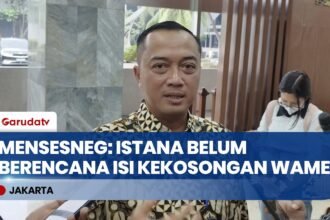 Dua Wamen Jadi Tersangka, Mensesneg Tegaskan Istana Belum Berencana Cari Pengganti!