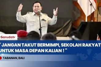 Presiden Prabowo Menegaskan Sekolah Rakyat Dibangun untuk Bantu Masyarakat Paling Kurang Berdaya