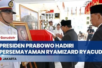 Jenderal Ryamizard Ryacudu Tutup Usia, Presiden Prabowo Hadiri Penghormatan Terakhir