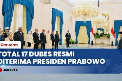 Total 17 Negara! Presiden Prabowo Subianto Terima Surat Kepercayaan 9 Dubes Baru di Istana