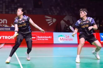 Dua ganda campuran Indonesia tumbang di 16 besar Indonesia Open 2026, dominasi China belum terbendung di Istora.