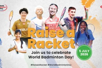 Siap angkat raketmu? World Badminton Day 2026 hadir dengan semangat global dan hadiah spektakuler! Ikuti tantangan #RaiseARacket dan menangkan trip impian ke Hangzhou!