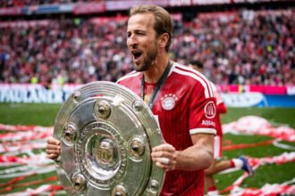 Harry Kane terus memperlihatkan ketajamannya bersama Bayern Munich dan kini menjadikan rekor Lionel Messi serta Cristiano Ronaldo sebagai target berikutnya setelah meraih dua Sepatu Emas Eropa.