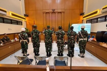 Buntut Teror Air Keras terhadap Aktivis KontraS: Empat Prajurit TNI Dituntut 2,5 Tahun Penjara