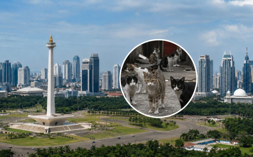 300 Ribu Kucing Liar Berkeliaran di Jakarta