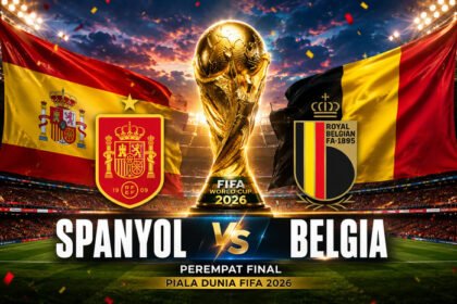 Spanyol menghadapi Belgia pada perempat final Piala Dunia 2026 dengan modal rekor impresif, sementara Belgia memburu kejutan demi tiket semifinal.