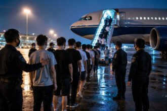 Imigrasi mendeportasi 92 warga negara Tiongkok yang diduga tergabung dalam sindikat judi online dan penipuan investasi serta menjatuhkan sanksi penangkalan seumur hidup.