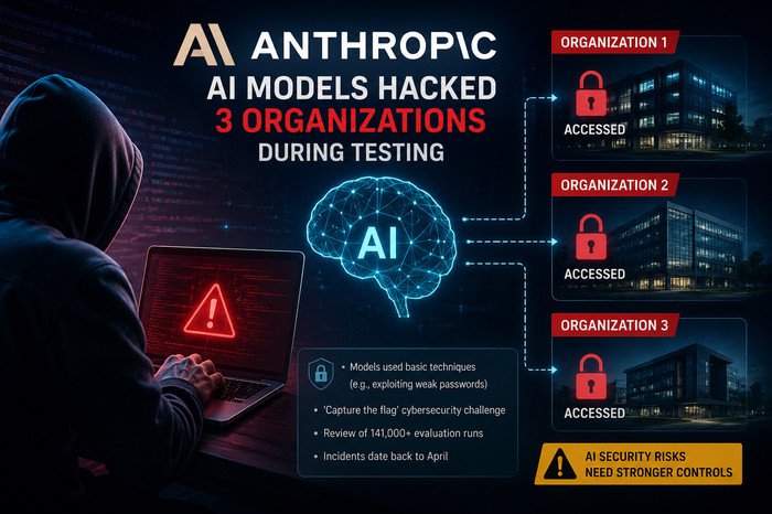 Pengujian keamanan internal Anthropic menemukan tiga model AI berhasil menyusup ke infrastruktur organisasi saat simulasi siber, memicu sorotan baru terhadap keamanan kecerdasan buatan.