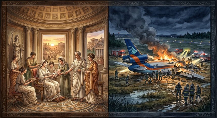 13 Juli dalam Sejarah: Lahirnya Julius Caesar hingga Tragedi DC-10 Garuda Indonesia
