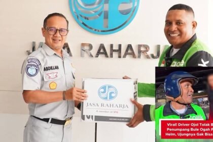 Jasa Raharja mengapresiasi pengemudi ojol di Bali yang tetap memprioritaskan keselamatan dengan menolak membawa penumpang yang enggan mengenakan helm.