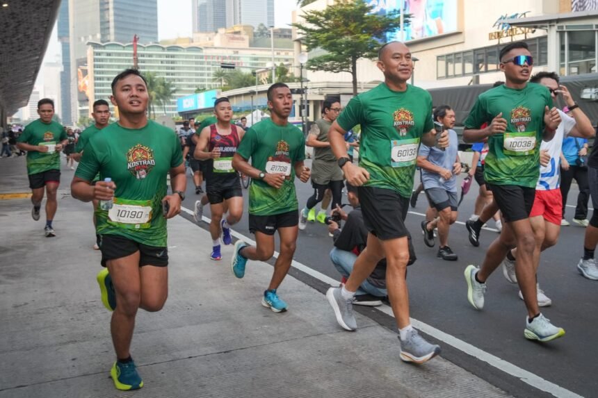 Kostrad Run 2026 HUT ke-65 Kostrad, 10 Ribu Pelari Padati Monas