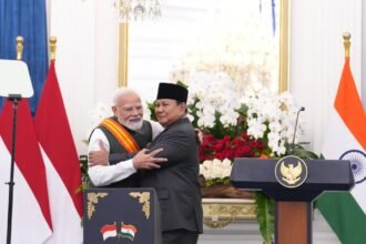 Presiden Prabowo Anugerahkan Bintang Republik Indonesia Adipurna kepada PM India