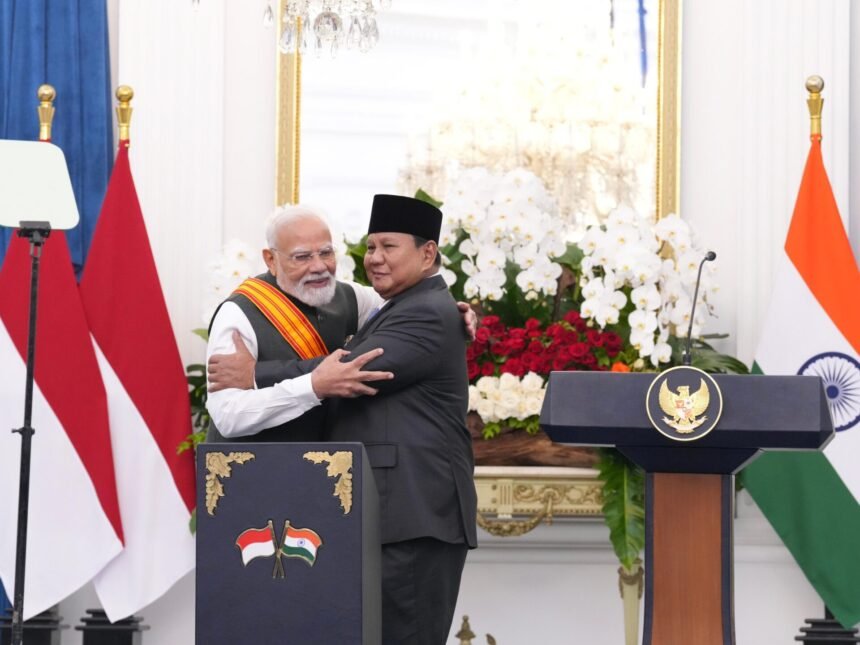 Presiden Prabowo Anugerahkan Bintang Republik Indonesia Adipurna kepada PM India