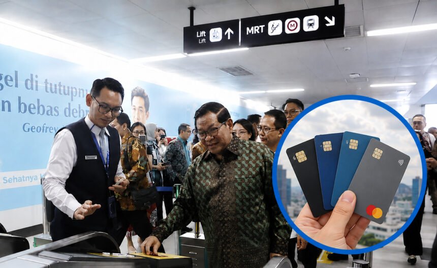 MRT Jakarta menghadirkan sistem pembayaran terbaru menggunakan kartu kredit contactless Visa dan Mastercard sehingga perjalanan menjadi lebih praktis, cepat, aman, serta mendukung transformasi transportasi digital.