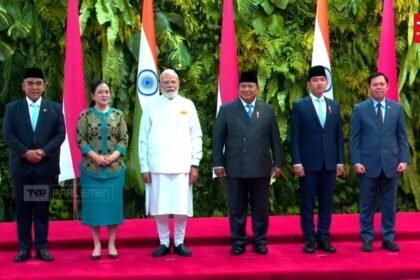 PM India Narendra Modi Tiba di DPR, Disambut Hangat Puan Maharani