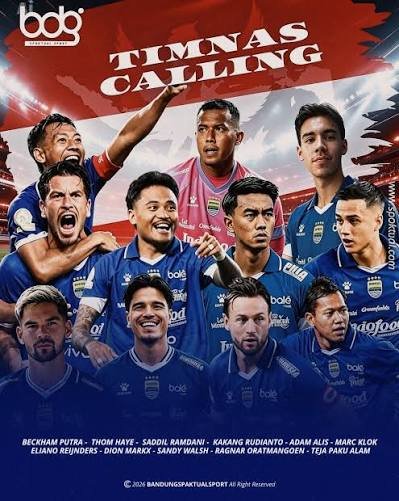 Persib Kirim 11 Pemain ke Timnas, Igor Tolic Rela Korbankan Piala Presiden demi Garuda 12 Persib Kirim 11 Pemain ke Timnas, Igor Tolic Rela Korbankan Piala Presiden demi Garuda