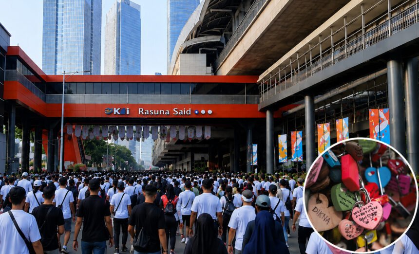 Pramono Siapkan Jembatan Bertema Cinta di Rasuna Said, Warga Bisa Pasang Gembok