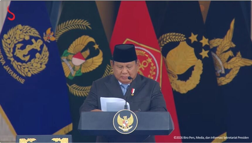 Presiden Prabowo Lantik 1.177 Perwira TNI-Polri Hari Ini, Umumkan Peraih Adhi Makayasa