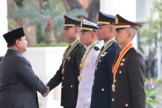 Calvin Tidar Sakti, peraih Adhi Makayasa Akmil 2026, mengaku pesan Presiden Prabowo tentang pangkat sebagai amanah rakyat menjadi bekal utama mengawali pengabdian.