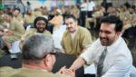 Ratusan narapidana Rikers Island menyaksikan kemenangan dramatis Argentina atas Inggris dalam nobar khusus bagi penghuni berperilaku baik.