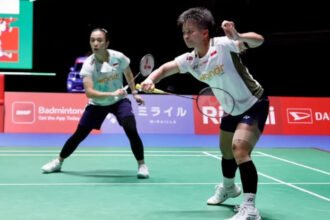 Perjuangan Ana/Trias terhenti di babak 16 besar Japan Open 2026 setelah kalah dari pasangan Taiwan Hsu Yin-Hui/Lin Jhih Yun.
