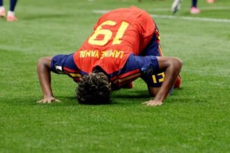 Spanyol Juara Piala Dunia, Lamine Yamal Sujud Syukur: Alhamdulilla