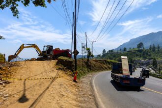 Eks Warpat di kawasan Puncak, Bogor, disiapkan menjadi pos terpadu dengan anjungan pandang untuk memperkuat keamanan sekaligus menghadirkan ruang publik modern.