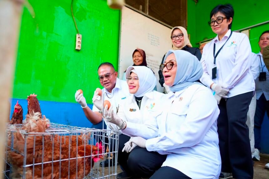 Menteri PPPA dan Kepala BPS Apresiasi Pemberdayaan PNM untuk Usaha Ekonomi Sirkular