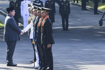 Besok Pagi! Presiden Prabowo Dijadwalkan Lantik 1.500 Calon Perwira Remaja TNI dan Polri