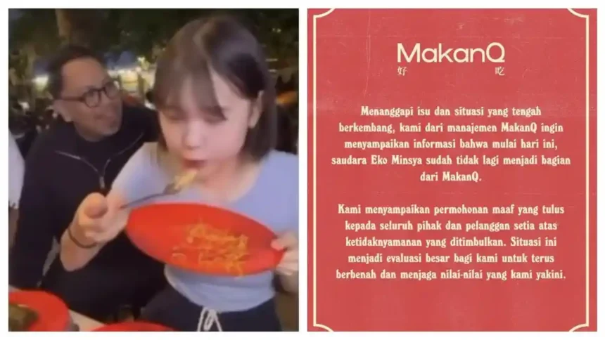 Imbas Video Dugaan Pelecehan Food Vlogger Korea Viral Lagi, Restoran di Blok M Pecat Sang Pelaku