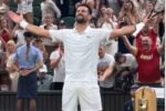 Novak Djokovic melaju ke semifinal Wimbledon 2026 setelah memenangi duel maraton lebih dari lima jam melawan Felix Auger-Aliassime.