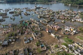 Kemarau Tiba, 'Kampung Mati' di Dasar Bendungan Karian Kembali Menampakkan Diri