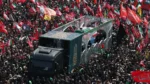 Momen Emosional Jutaan Warga Iran Antar Jenazah Ali Khamenei Sambil Serukan Balas Dendam