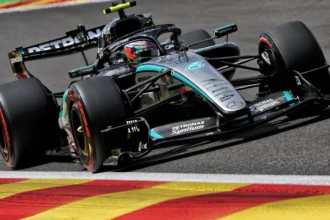 Menang Duel Lawan Max Verstappen, Kimi Antonelli Amankan Pole Position di F1 GP Belgia