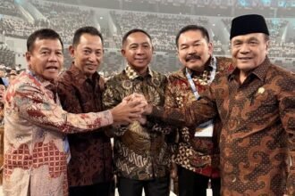 Momen Hangat 4 Jenderal dan Jaksa Agung Pamer Kekompakan di Depan Presiden Prabowo